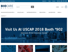 Tablet Screenshot of biocare.net