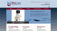 Desktop Screenshot of biocare.org