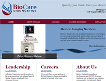 Tablet Screenshot of biocare.org